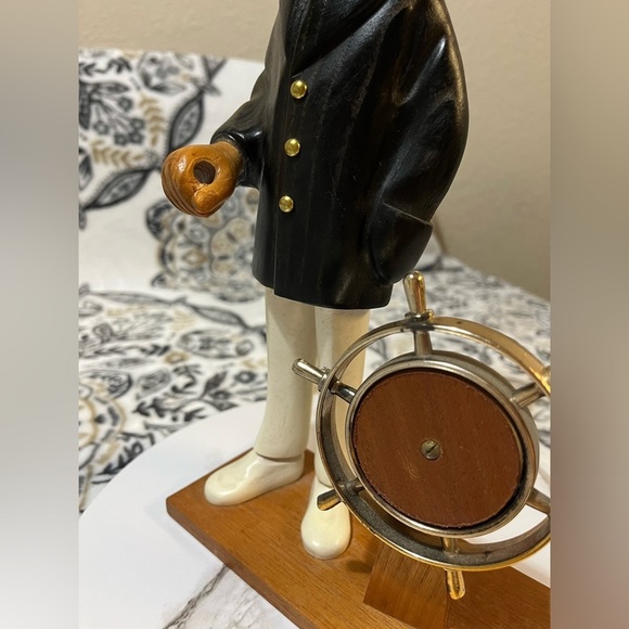 Romer Carved Italian Figure Boat Captain Sailor - Picture 9 of 15